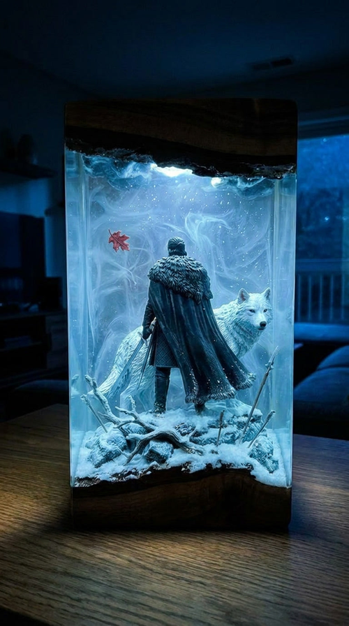 Jon Snow Lamp
